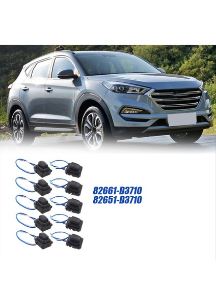 10PCS Ön Kapı Akıllı Tutamak Düğmesi 82661-D3710 82651-D3710 Hyundai Tucson Için 2016-2020 Dış Çekme Küçük Anahtar (Yurt Dışından) fırsatları