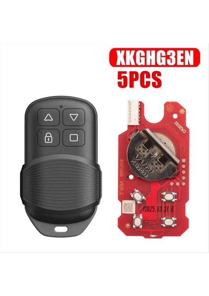 XKGHG3EN Masker Style 4 Düğmeler Garaj Uzaktan Kumanda 2 Nesil Evrensel Garaj Uzaktan Anahtarı 5 Pcs (Yurt Dışından) fiyatları