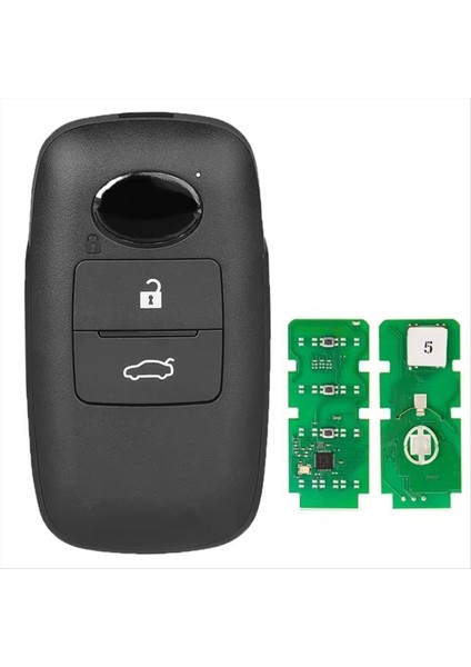 Toyota 3 Teley Için Araba Anahtarı Akıllı Uzaktan Tuş 434MHZ 4A 89994-BZ041 (Yurt Dışından)