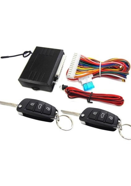 Araç Anahtarsız Giriş Merkezi Kapı Kilit Kiti Araç Anahtarsız Uygulama Uzaktan Kumanda Giriş Sistemi Araç Alarm Sistemi (Yurt Dışından) fırsatları