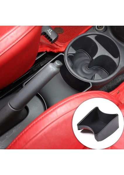 Fiat 500 2011-2015 Için Abarth 595 Araba Handbrake Çok Fonksiyonlu Saklama Kutusu Abs Siyah (Yurt Dışından) fırsatları