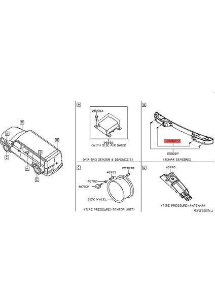 4pcs Yeni Pdc Park Sensörü 25994-1PA6B Nıssan NV1500 2012-2019 Için Ultrasonik Sensör Yardım Sistemi Ters Sensör (Yurt Dışından) modelleri