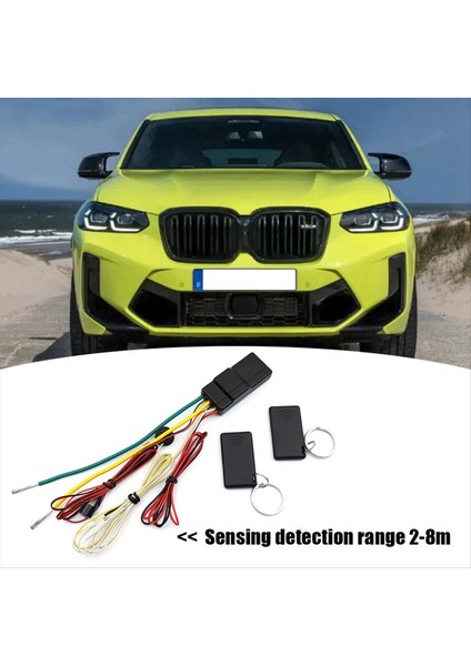 Evrensel 12V Otomatik Akıllı Gizli Kilit Hırsızlık Önleyici Cihaz 2 4ghz Rfıd Araba Immobilizer Motor Kilidi Akıllı (Yurt Dışından)