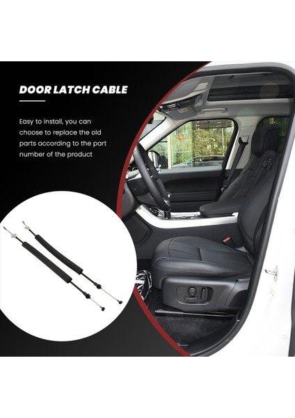 Range Rover Sport LR064862 LR037475 Için Range Rover Için Land Rover Için Ön Sol Sağ Kapı Kilidi Iç Serbest Bırakma Kablosu (Yurt Dışından) fırsatları