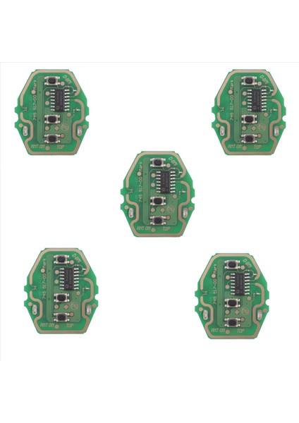5x 3 Düğme Uzak Araç Anahtarı Kontrol Devre Kart 315MHZ/433MHZ For-Bmw 3 5 Serisi E46 E39 Ews Anahtar Kabuk Olmadan (Yurt Dışından)
