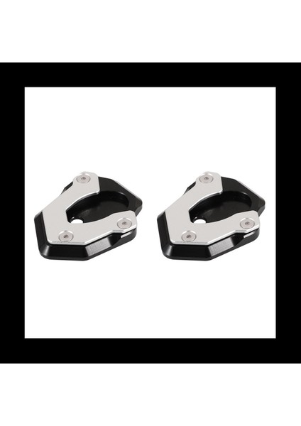 2x Motosiklet Kickstand Ayak Tarafı Stand Uzantı Pad Kawasaki Z400 Z650 Z900 Ninja 250/300 650 (Siyah) (Yurt Dışından) fiyatları