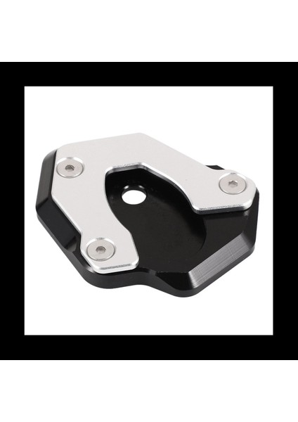 2x Motosiklet Kickstand Ayak Tarafı Stand Uzantı Pad Kawasaki Z400 Z650 Z900 Ninja 250/300 650 (Siyah) (Yurt Dışından) fırsatları