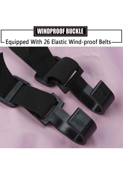 Karavan Rv Çatı Koruyucu Kapak Koruması Tarpaulin 210D 26PCS ile Su Geçirmez Rv Karavan 6 5x3 Metreler Için (Yurt Dışından) fırsatları