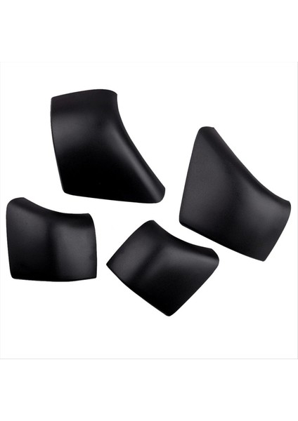 4pcs Araba Siyah Çatı Rafı Kapak Kapağı Raylı Kabuk Değiştirme Tesla Model 3 2017-2020 Aksesuarlar (Yurt Dışından) modelleri