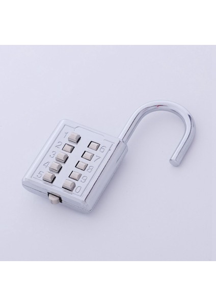 2x Hırsızlık Anti Düğme Kombinasyonu Asma Kilit Sakışı Şifre Şifre Kiliti Çinko Alaşım Kilidi Bavul Bagaj Kodlu Kilit (Yurt Dışından) modelleri