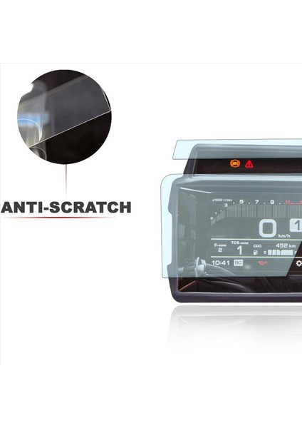 3x Motosiklet Küme Kümesi Ekran Gösterge Tablosu Koruma Enstrüman Film Yamaha Tracer 9 Tracer9 Gt 2021- (Yurt Dışından) fiyatları