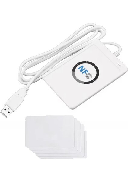 ACR122U Rfıd Ic Akıllı Kart Okuyucu Çapıltı+5xcuid Kart Yazar Copi Makinesi Yazılabilir Klon 13 56MHZ Id Ic Ic Kart Fotokopi Makinesi (Yurt Dışından)