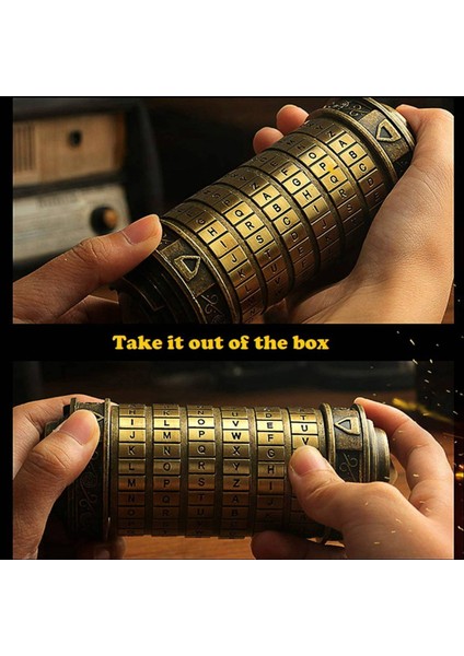 Da Vinci Kodu Mini Kilit Bulmaca Kutusu Gizli Bölme Yıldönümü Kodu Kilini Erkek ve Kız Için Olarak (Yurt Dışından) modelleri