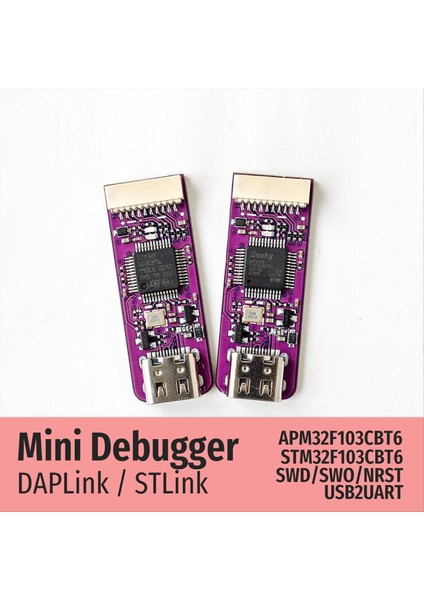 Mini Hata Ayıklayıcı Daplınk Hata Ayıklayıcı STM32F103CBT6 Chıp Swd Swo Usb&#39 Den Uart Modülüne (Yurt Dışından) fiyatları