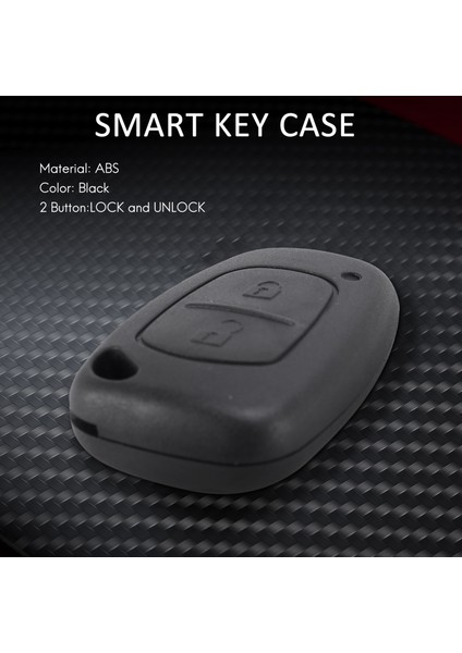 Vauxhall Opel Movano/vivaro Renault Traic Için Uzaktan 2 Düğme Anahtar Kılıfı (Yurt Dışından) modelleri