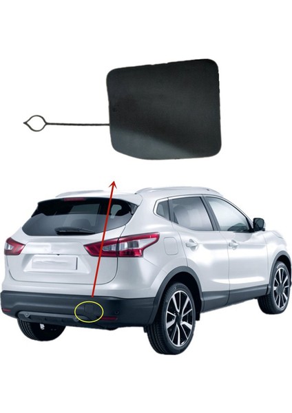 2x Arka Tampon Tow Hook Göz Kapağı Döşeme Tra Römork Kapağı Nissan Qashqai J11 2015-2018 85071-DF30A (Yurt Dışından) fiyatları