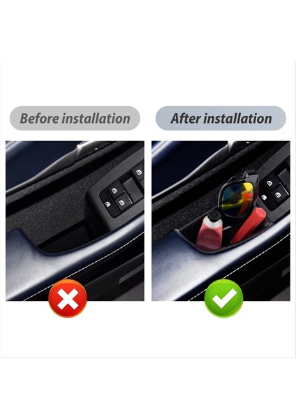 Mazda Cx-30 2020-2024 Lhd Kapı Kolu Organizatör Aksesuarları Ön Kapı Için Araba Kapısı Yan Depolama Kutusu (Yurt Dışından) fırsatları