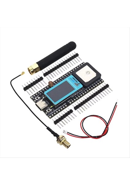 Lora Kablosuz Izleyici ESP32 Lora Meshtastic Varlık Tracker SX1262 Wi-Fi Bluetooth Gps Tracker 863-928MHZ Bisiklet Araba Için (Yurt Dışından)