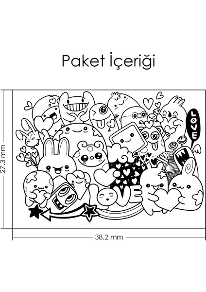 Artikel Doodle-2 Notebook Sticker indirimleri