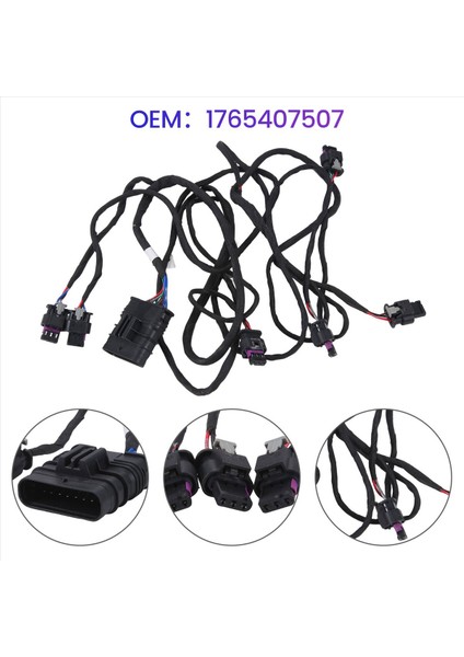 Araba Ön Tampon Park Sensörü Mercedes Için Kablo Demeti Benz A-Serisi W176 1765407507 (Yurt Dışından)