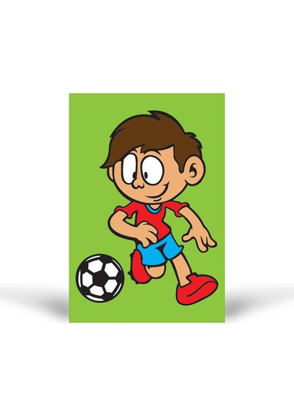 Futbolcu-1 Tuz Boyama KB-052
