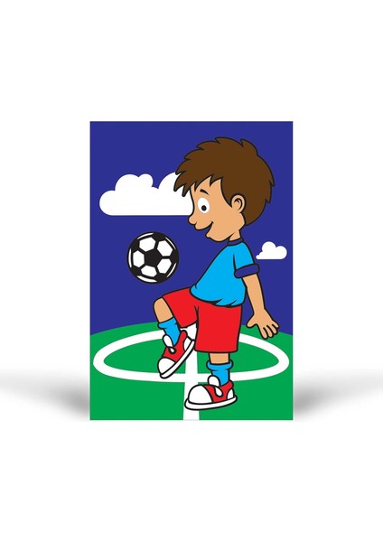 Futbolcu-2 Tuz Boyama KB-055 fırsatları