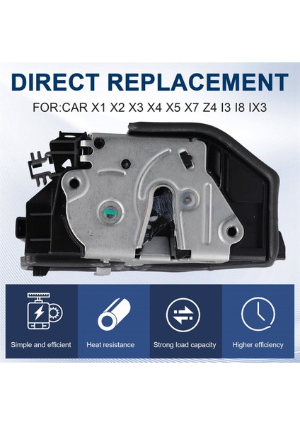Bmw Için Ön Kapı Kilidi Aktüatör Kapı Kilit Mandal Mandalı X1 X2 X3 X4 X5 X7 Z4 I3 I8 Ix3 Sol 51217229457 (Yurt Dışından) indirimleri
