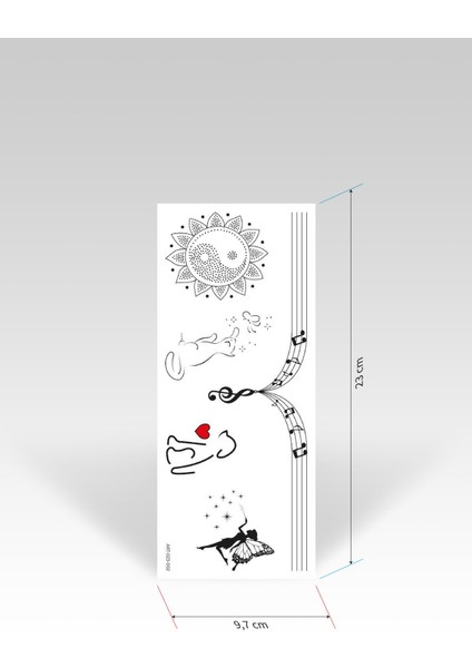 Halhal Geçici Tattoo -2, Bilek Tattoo, Ayak Tattoo, Geçici Dövme fırsatları