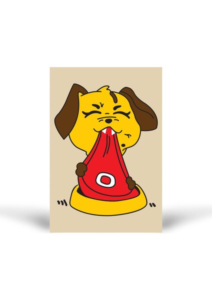 Sevimli Köpek-1 Tuz Boyama KB-047