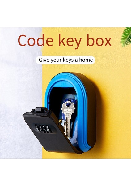 Anahtar Güvenli Kutu Hava Durumu Geçirmez 4 Sayı Kombinasyon Dış Mekan Anahtar Güvenlik Depolama Kılıfı Anahtar Kilit Kutusu Duvar Monte Siyah ve Yeşil (Yurt Dışından) fiyatları