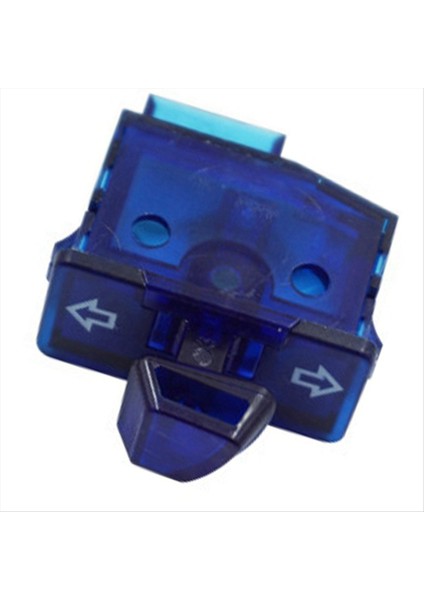 Gy6 50CC 125CC 150CC Atv Moped Scooter Motosiklet Başlıkları Işık Boynuz Dimmer Turn Tek Anahtar Düğmesi Mavi (Yurt Dışından) indirimleri