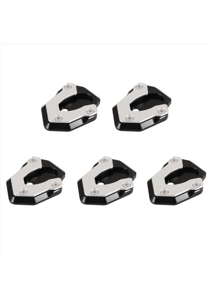 5x Kickstand Foot Side Stand Uzantı Pad Kawasaki Z400 Z650 Z900 Nınja 250/300 650 Er-6n (Siyah) (Yurt Dışından)