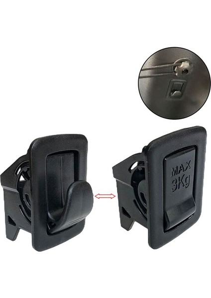 Araba Arka Bagaj Küçük Kat Aşağı Bakkal Kancası Için Honda Cr-V Crv 5 Kapı Ex 2WD Awd Ex-L 2WD 2017-2021 8462-TLA-A01ZA (Yurt Dışından) modelleri