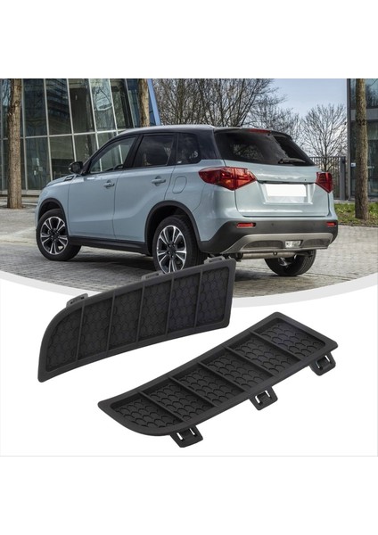 Suzuki Vitara 2014-2018 Için Ön Tampon Izgara Kalıplama Trim Kaput Çerçeve Şeridi Aksesuarları (Yurt Dışından) indirimleri