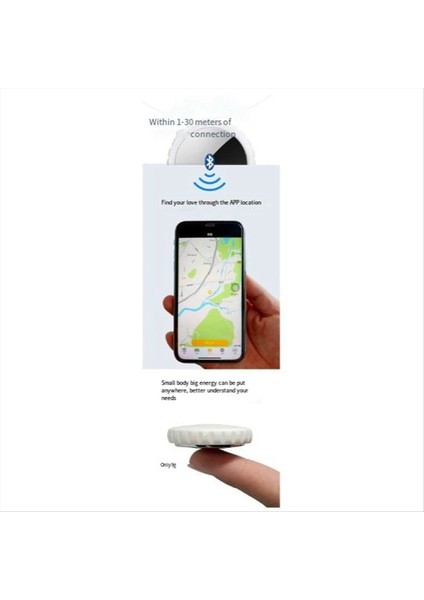 Anti-Lost Keychain Akıllı Bulucu Cihazı Gps Iki Yönlü Alarm Izleyici Telefon Cüzdan Pet Pet Çocuk Anahtar Bulucu (Yurt Dışından) modelleri