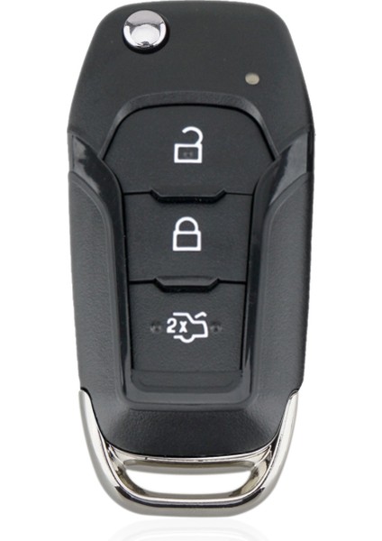 2 Adet Araba Akıllı Uzaktan Kumandalı Anahtar 433MHZ Ford Için 3 Düğme ve 2 Düğme (Yurt Dışından) modelleri