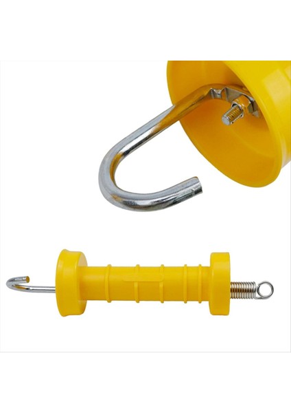 5 Adet Elektrikli Çit Kapı Kolu Yalıtılmış Yay Kolları Plastik Kapı Kolu Çiftlik Çit Aksesuarları (Yurt Dışından) fırsatları