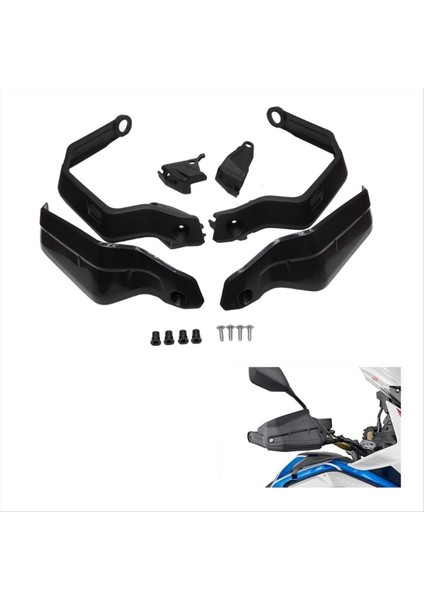 Honda CRF1100L Için Afrika Ikiz 2020 2021 2022 Motosiklet Handguard Uzantıları El Kalkanı Koruyucu Kapak Siyah (Yurt Dışından) fırsatları