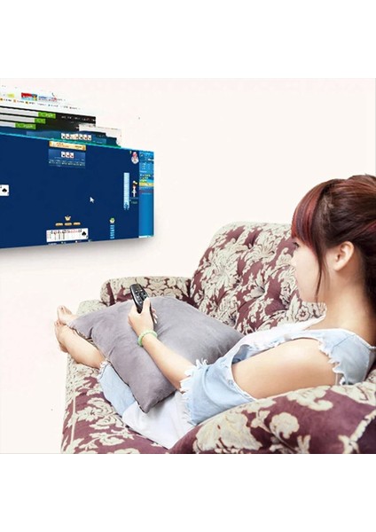 F9 2 4ghz Mini Kablosuz Hava Uçan Fare Multimedya Somatosensoriyel Ergonomik Palmiye Boyutu Düğün Konuşması Için (Yurt Dışından)