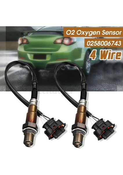 2pcs O2 Oksijen Sensörü 4 Tel Holden Commodore V6 3 6l Vz ve Le0 0258006743 92210450 (Yurt Dışından) fiyatları