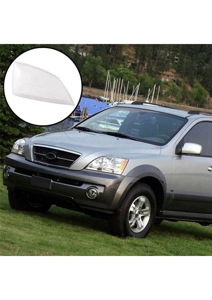 Kia Sorento 2004 2005 Için Araba Ön Kafası Işık Lambası Şeffaf Abajur Lamba Kabuğu (Yurt Dışından) indirimleri
