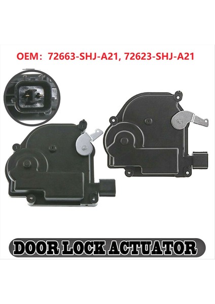 Arka Sol ve Sağ Güç Sürgülü Kapı Kilidi Aktüatörü 72663-SHJ-A21 72623 Honda Odyssey Için 2005-2010 (Yurt Dışından) indirimleri