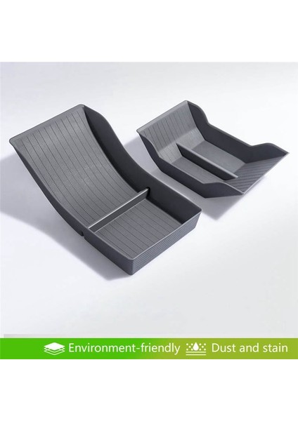 Tesla Için Uygun Model 3 Y Merkezi Depolama Kutusu Depolama Koltuk Dönüşü Dönüşüm Iç Aksesuarlar Gri (Yurt Dışından) fiyatları