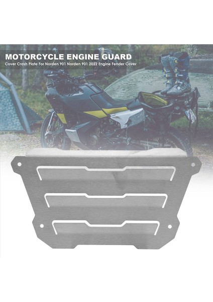 Motosiklet Motor Koruma Kapağı Husqvarna Norden Için Kaza Plakası 901 Norden 901 2022 Motor Çamurluk Kapağı (Yurt Dışından) indirimleri