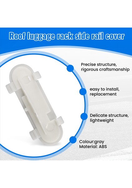 Araba Yeni Çatı Bagaj Raf Yan Ray Kapağı 68141170AC Jeep Cherokee Için 2 0l 2 4l 3 2l 2014 2015 2016 2017 2018 2019 (Yurt Dışından) indirimleri