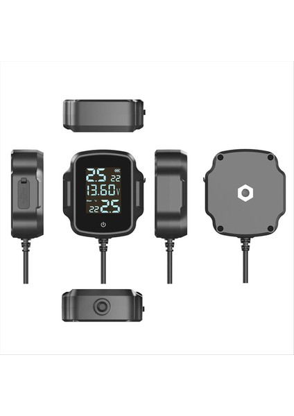 Motosiklet Tpms Motosiklet Lastik Basınç Izleme Sistemi Qc 3 0 USB Şarj Cihazı ile Lastik Sıcaklık Alarm Sistemi (Yurt Dışından) modelleri