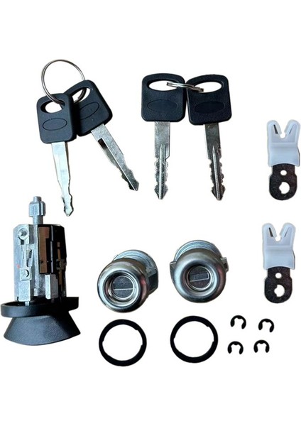Ateşleme Anahtarı Kilit Silindiri 2 Kayı Ile 2 Kapılı Kiliti Ford Gezisi Için 7012802 F-150 F-250 F-350 Freestar LS17041 (Yurt Dışından)