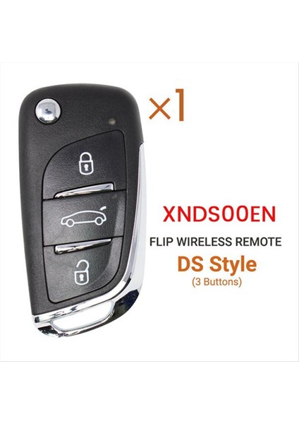 Xhorse XNDS00EN SA1670 Evrensel Akıllı Anahtar Ds Style Anahtar Araç Uzaktan Kelim Anahtarı 3 Düğmeleri Vvdı Anahtar Aracı Için Chıp ile Araç Tuşu (Yurt Dışından) modelleri