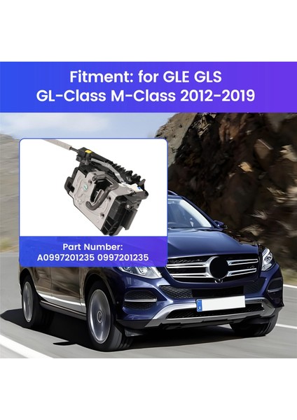A0997201235 Araba Ön Kapı Kilidi Aktüatör Mandalı Mercedes Gle Gle Gls Gl Sınıf M-Serisi 2012-2019 0997201235 (Yurt Dışından) indirimleri