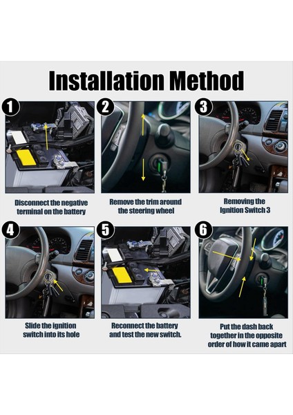 Hyundai Azera 2006-2008 Için Yeni Araba Ateşleme Kilit Silindir Anahtarı 819203LA10 81920-3LA10 (Yurt Dışından) fırsatları